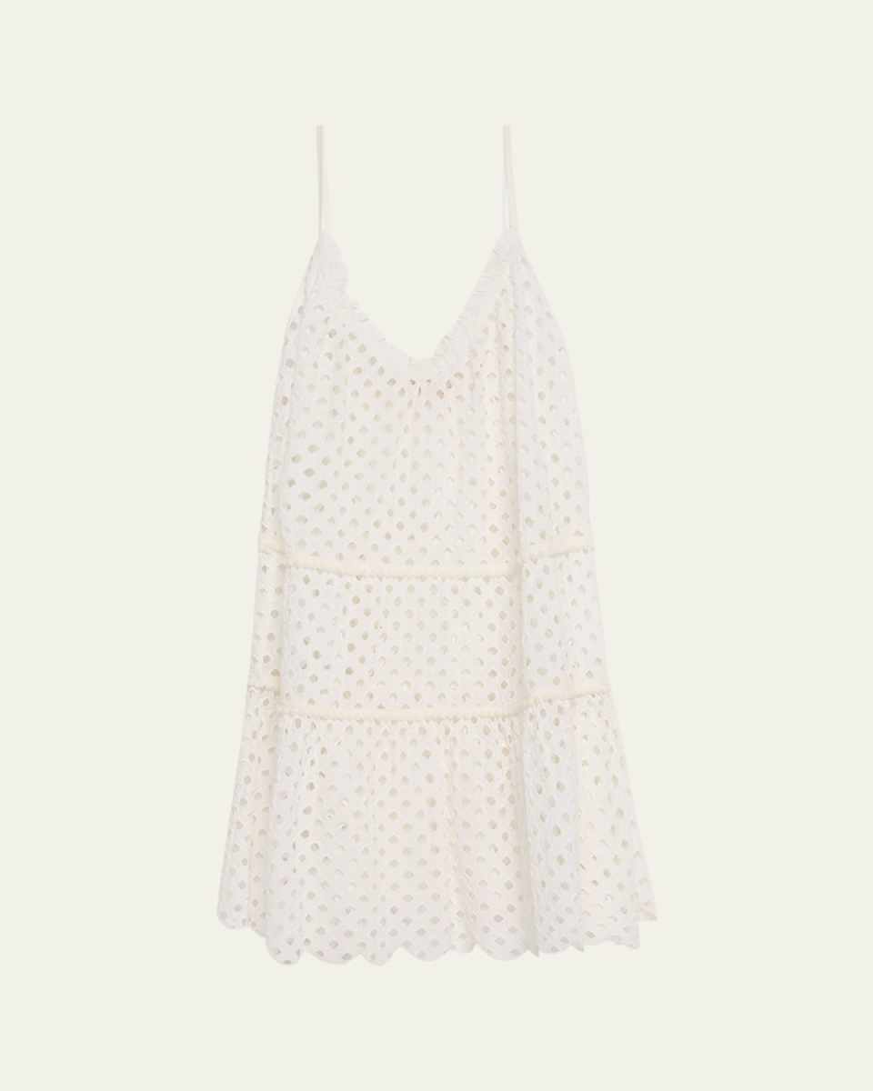 Marg Eyelet Sun Dress Coverup
